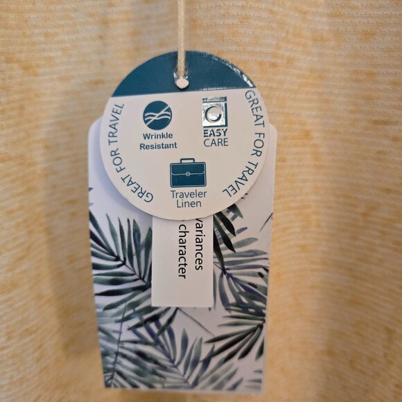 Tenth & Ocean Beige Henley short sleeve - XL - Picture 4 of 6